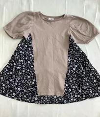 【110㎝】PAIR MANON小花柄チュニック