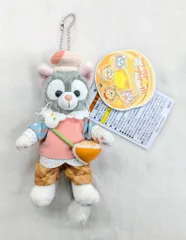 東京ディズニーシー ぬいぐるみバッジ Duffy and Friends ジェラトーニ(オレンジ/Wonderful Kitchen
