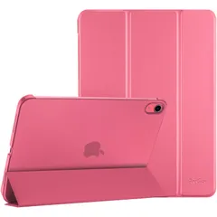 ProCase iPad 11世代/10世代 ケース iPad（A16）11インチ 2025/10.9インチ 2022通用 軽量 耐衝撃 三つ折り スタンド スマートカバー（ピンク）