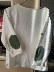 SAINT JAMES セントジェームス ギルド U エルボー パッチ 長袖 Tシャツ