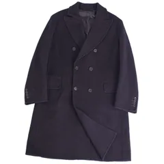 美品 ダンヒル Dunhill コート ロングコート ダブルブレスト ウール ア