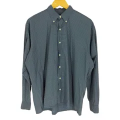 ラルフローレン RALPH LAUREN 90S GREGGOR チェック ボタンダウンシャツ メンズ import：M 