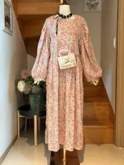 フラワー ロング ONE PIECE