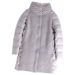 未使用 ヘルノ HERNO コート ダウンコート ニット切り替え PIACENZ