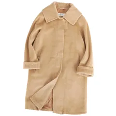美品 マックスマーラ Max Mara コート 白タグ ロングコート ウール カ