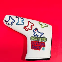 スコッティキャメロン　新作パターカバー　SMALL DOG ホワイト　検索スコッチキャメロンパターカバー