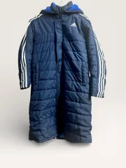アディダス キッズ ダウンジャケット ロング丈 150