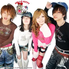 キャンディー ガルフィー CANDY GALFY × HELLO KITTY コラボ キラキラ ガル Tee 161018 ロンT ハローキティ キティちゃん ギャル 26SS