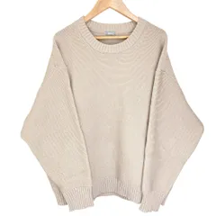 良品 24SS JOURNAL STANDARD relume ジャーナルスタンダードレリューム ニットカットソー サイズS ベージュ レディース 古着 中古 USED