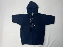 UNITED ARROWS 半袖フードスウェット　ネイビー　BLUE LABEL　ユナイテッドアローズ