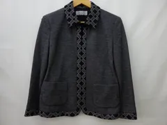 ミラショーン ジャケットレディース mila schon ブラック サイズ42 中古品