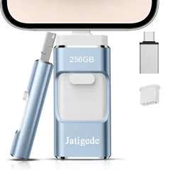 256GB Phone対応usbメモリ【アプリ不要】 写真保存 直接usbに写真を移す４in1 フラッシュドラメモリ人気 USB 両面挿しスマホ USB メモリー フラッシュドライブ Android パソコン対応 USBメモリ phoneの写真 を  ...