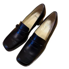  リーガル REGAL スクエアトゥ・ヒールアップローファー ビジネスシューズ フォーマル レディース オフィス【Z1774】