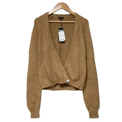 未使用 JOSEPH ジョセフ ニットカーディガン サイズM ブラウン系  レディース 古着 中古 USED