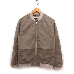 B&Y ユナイテッドアローズ BEAUTY&YOUTH ビューティー&ユース ジャンパー ブルゾン ジップアップ アウター 無地 L ベージュ系 /FT49