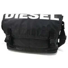 【三重本店】 中古 DIESEL | ディーゼル メッセンジャーバッグ ショルダーバッグ ブラック 【121】