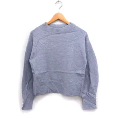 ナノユニバース nano universe モックネック ニット セーター 長袖 無地 F グレー 灰 /FT11