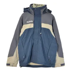 00年代 Columbia コロンビア Bugaboo マウンテンパーカー アウトドア ネイビー(メンズ S)中古 古着 X2959