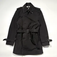 バーバリー ブラック レーベル トレンチコート ベルト ノバチェック M