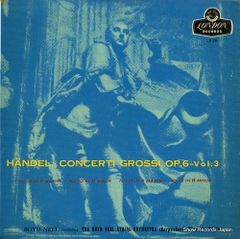 【レコード】ボイド・ニール ヘンデル：合奏協奏曲 LB26