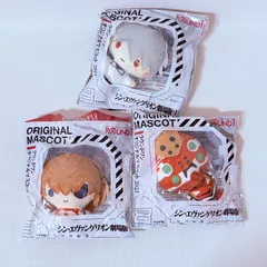 シン・エヴァンゲリオン 劇場版 公開記念コラボレーション 2021 ROUND1×EVANGELION  渚カヲル アスカ 2号機  オリジナルマスコット