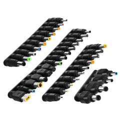 aceyoon DC プラグ 変換 38種 ノートパソコン 電源アダプタ 最大電圧36V/5A 外径/内径 5.5mm/2.1mm 汎用 DC アダプタ 変換 DCプラグ コネクタ ノートPC 充電用 for ソニー for 東芝 for HP fo ...