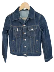  SPICK and SPAN  スピックアンドスパン　Gジャン　デニムジャケット　インディゴ　レディース　サイズ38【Z1761】