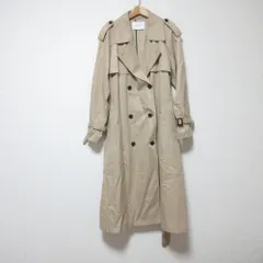 美品 UNITED ARROWS ユナイテッドアローズ トレンチコート 36 ベージュ レディース 古着 中古 USED