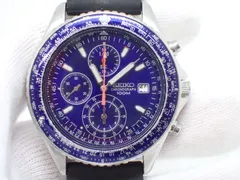 【54581】 ★ セイコー SEIKO 7T92-0CF0 100M クロノグラフ クォーツ 腕時計 不動 ジャンク品