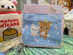 (特別価格/正規品) リラックマ 3 茄子 デザイン ハンカチ ハンドタオル