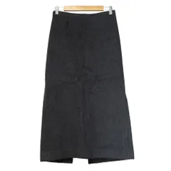 美品 BEAUTY&YOUTH ビューティーアンドユース ロングスカート M グレー レディース 古着 中古 USED