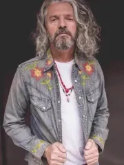 レア物 デニム 刺繍シャツ M