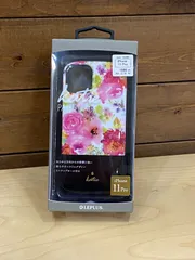 iPhone 11 Pro 超軽量・極薄・耐衝撃ハイブリッドケース「PALLET Katie」 フラワーピンクmst-12286　【K】