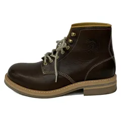 DIESEL(ディーゼル) ショートブーツ 42 メンズ - ダークブラウン レザー
