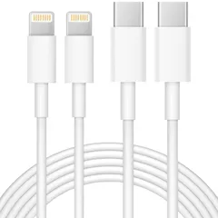 iphone 14 充電ケーブル 1m MFi認証 lightning ケーブル 純正 type-c iphone cタイプ usb-c ケーブル 2本セット PD対応 QC3.0高速充電 たいぷしー 人気 iPhone 13 12 Pro Max  ...