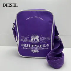 DIESEL y2k style mini shoulder bag ディーゼル ロゴ ショルダーバッグ 紫 レア 希少