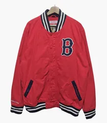 Mitchell & Ness（ミッチェル＆ネス） Cooperstown Collection MLB Boston Red Sox （ボストンレッドソックス）スタジアムジャケットのサムネイル