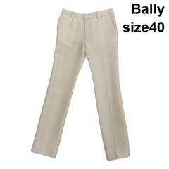24SS✨ほぼ未使用✨ルフィル 2WAYツイルフロントスリットパンツ 白