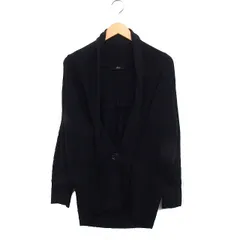 アズールバイマウジー AZUL by moussy ニット カーディガン ケーブル編み アクリル F ブラック 黒 /FT1