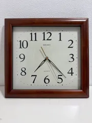2026年最新】seiko 掛時計 木製の人気アイテム - メルカリ
