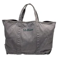 L.L.Bean(エルエルビーン) トートバッグ - グレー 刺繍