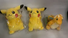 3個セット ぬいぐるみ(S) ピカチュウ＆149 ぬいぐるみ Pokémon fit カイリュー--526820