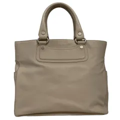 CELINE(セリーヌ) トートバッグ - ベージュ レザー