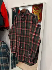 90-00s Polo RL ポロラルフローレン コットン フランネル CHECK シャツ