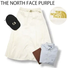 ノースフェイス パープルレーベル ナナミカ THE NORTH FACE PURPLE LABEL NANAMICA 65／35 ベイヘッドクロス ロング丈 スカート WS アイボリー レディース♪のサムネイル
