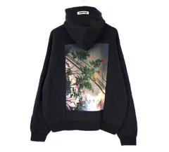 フィア オブ ゴッド エッセンシャルズ FEAR OF GOD ESSENTIALS 【 boxy photo hoodie 】 バック フラワー プリント プルオーバー フーディー パーカー 47823