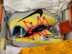 ナイキ オフホワイト ベイパー ストリート イエロー 235