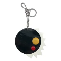 Maison Margiela / メゾンマルジェラ | 2021SS | カラーブロック レザー キーリング | ブラック