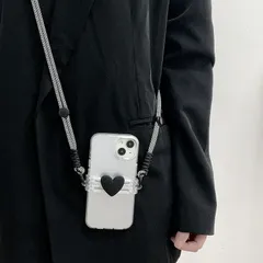 ハートスマホクリップショルダーストラップ