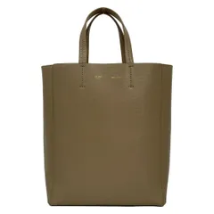 CELINE(セリーヌ) トートバッグ バーティカルカバスモール ブラウン レザー